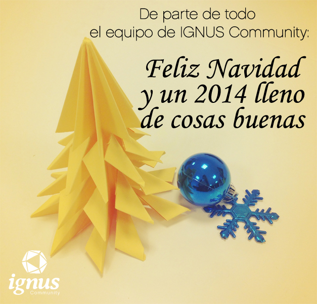 IGNUS Community felicitación Navidad