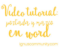 IGNUS Community video tutorial word