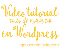 IGNUS Community video tutorial wordpress