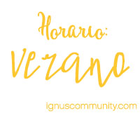IGNUS Community horario verano