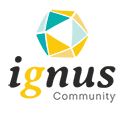 Logo IGNUS Community Desarrollo Software a medida y soluciones tecnológicas en Sevilla
